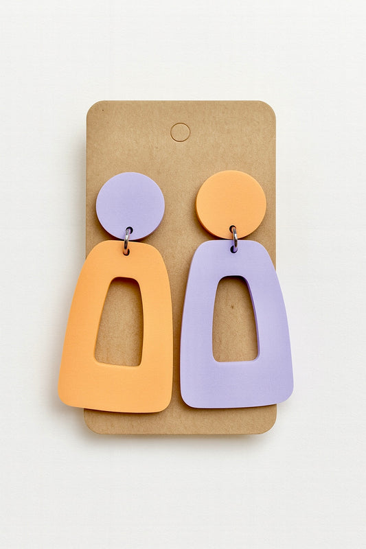 Pastel Geometric Dangles: Mismatch