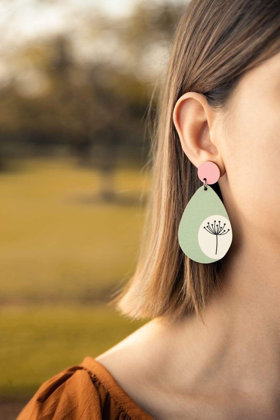 Large Dandelion Dangles