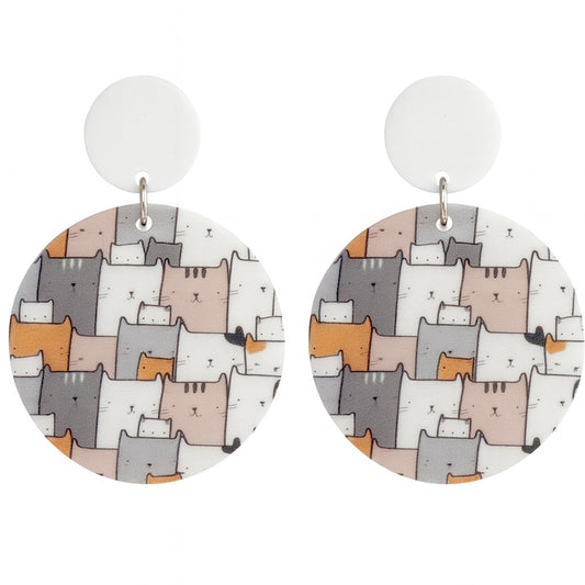 Cat Acrylic Dangles