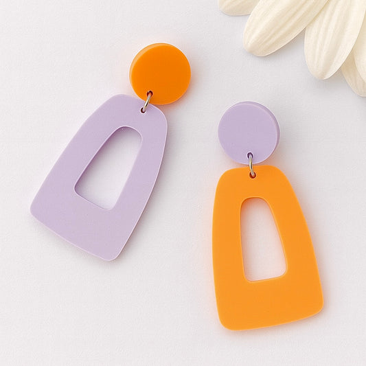 Pastel Geometric Dangles: Mismatch