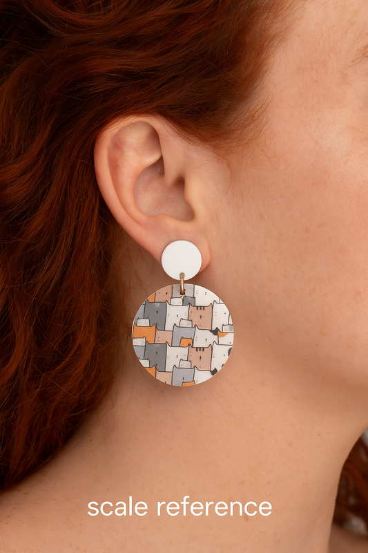 Flamingo Acrylic Dangles