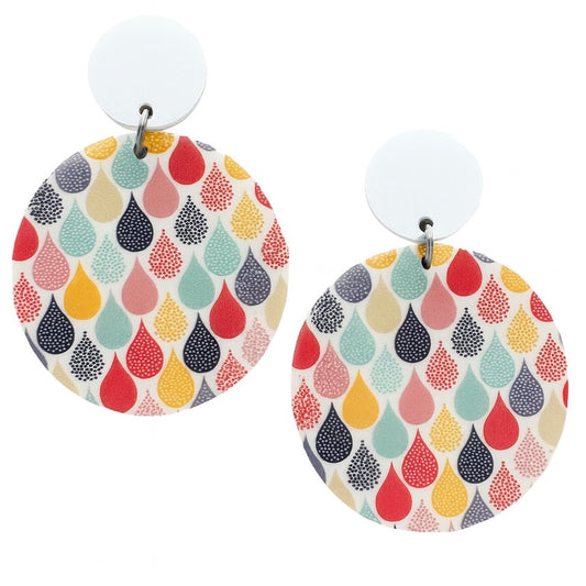 Raindrop Acrylic Dangles
