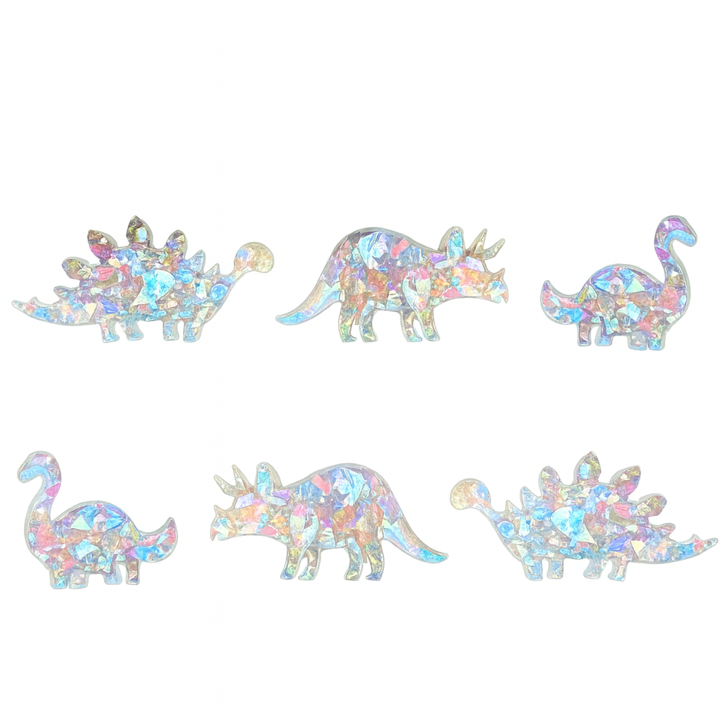 Trio Dinosaur Studs (multiple colours available)