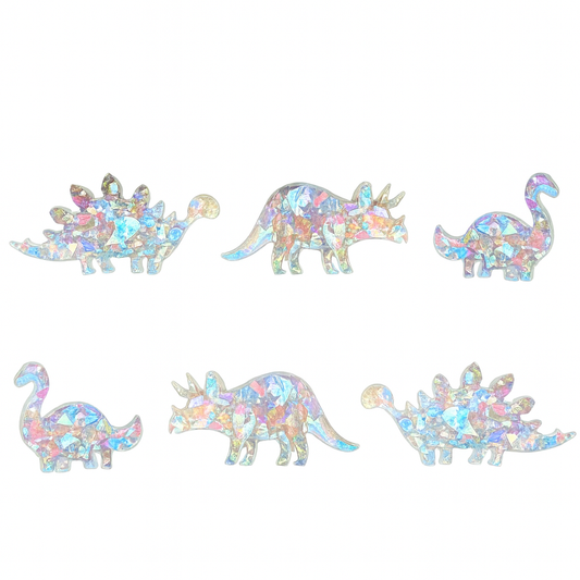 Trio Dinosaur Studs (multiple colours available)