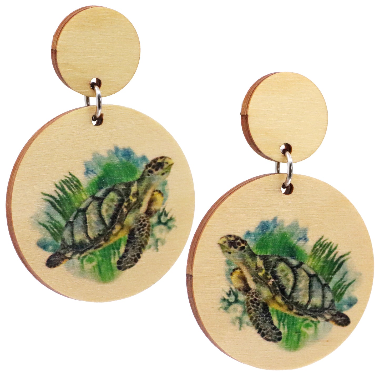 Turtle Wood Dangles